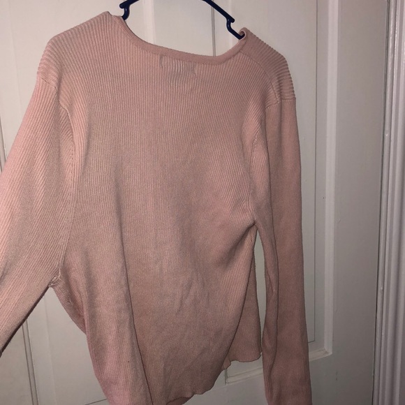 pink wrap top - Picture 2 of 3